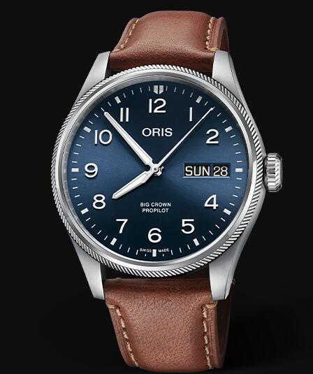 Review Oris Aviation Big Crown Propilot Big Day Date 44MM Replica Watch 01 752 7760 4065-07 5 22 07LC